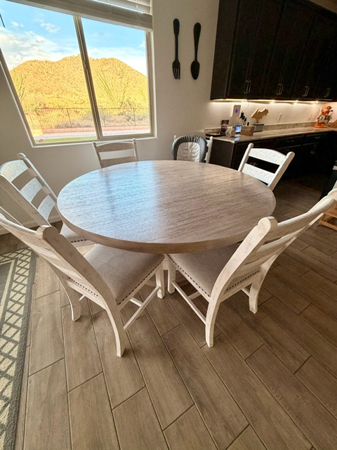 Custom Round Dining Table